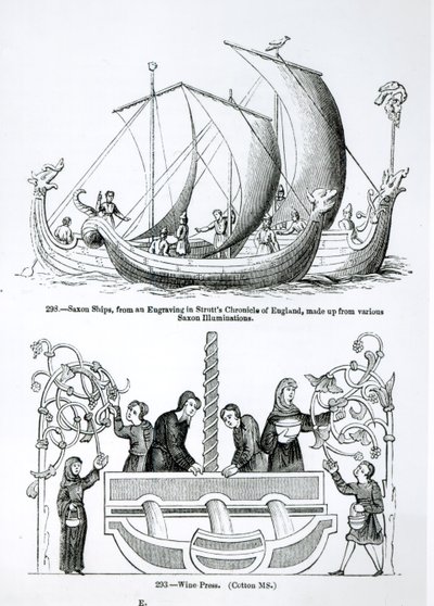 Nave sassone, da un