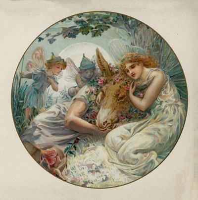 Scena da Sogno di una notte di mezza estate di Shakespeare da English School