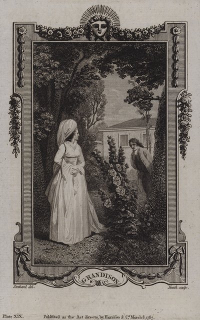 Scena da La Storia di Sir Charles Grandison, di Samuel Richardson da English School