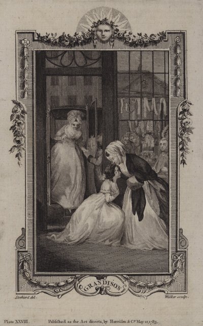 Scena da The History of Sir Charles Grandison da English School