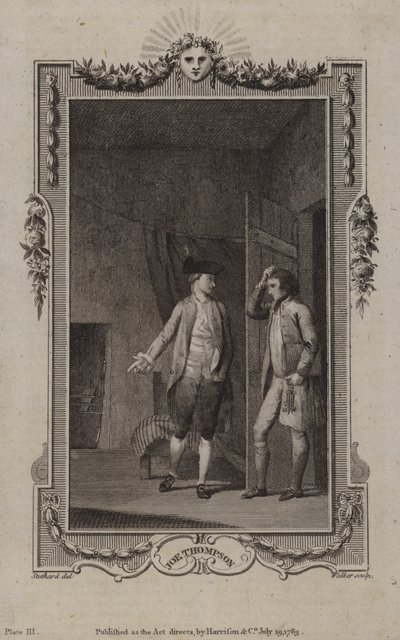 Scena da La Vita e le Avventure di Joe Thompson, di Edward Kimber da English School