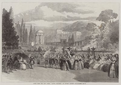 Scena dalla Nuova Opera, "Il Trionfo dell