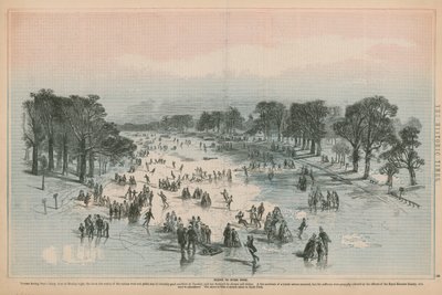 Scena a Hyde Park, Londra da English School