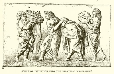Scena di iniziazione ai misteri dionisiaci da English School