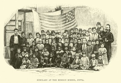 Studiosi alla scuola missionaria, Joppa da English School