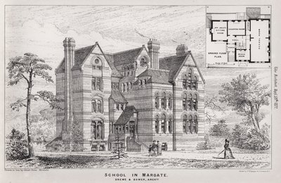 Scuola a Margate (incisione) da English School