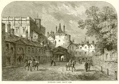 Scotland Yard, circa 1720 da English School