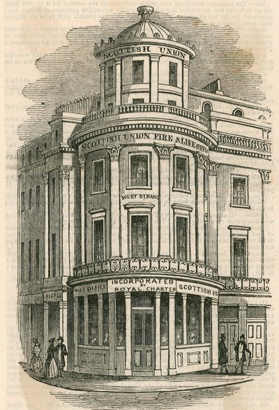 Scottish Union Insurance Company, The Strand, Londra da English School
