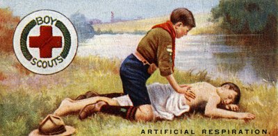 Distintivo di Primo Soccorso per Scout, 1929 da English School