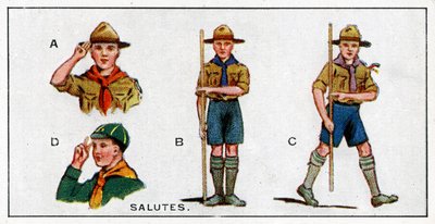 Saluti Scout, 1929 da English School