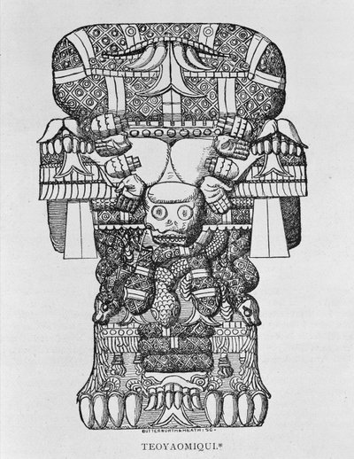 Scultura della Dea Coatlicue, da 