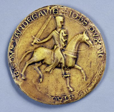 Sigillo di Re Giovanni, 1200 da English School