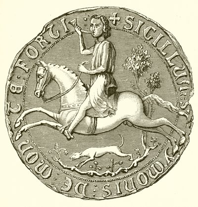 Sigillo di Simon de Montfort da English School
