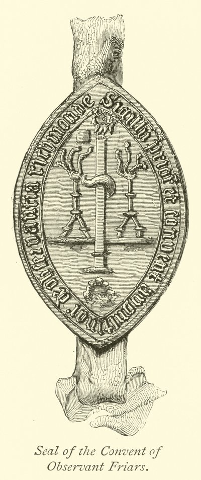 Sigillo del Convento dei Frati Osservanti da English School