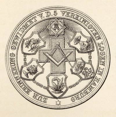 Sigillo dei muratori di Amburgo, da 