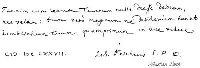 Sebastian Fesch da English School