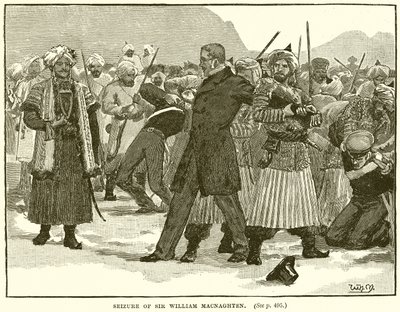 Sequestro di Sir William Macnaghten da English School
