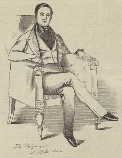 Serjeant Talfourd (incisione) da English School