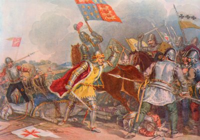 Shakespeare: Riccardo III a Bosworth, Riccardo III, Atto V, Scena 4 da English School