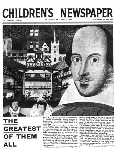 Shakespeare: Il più grande di tutti, prima pagina di 