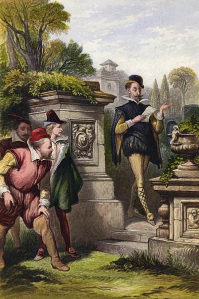 Shakespeare, La dodicesima notte, Atto II, Scena 5 da English School