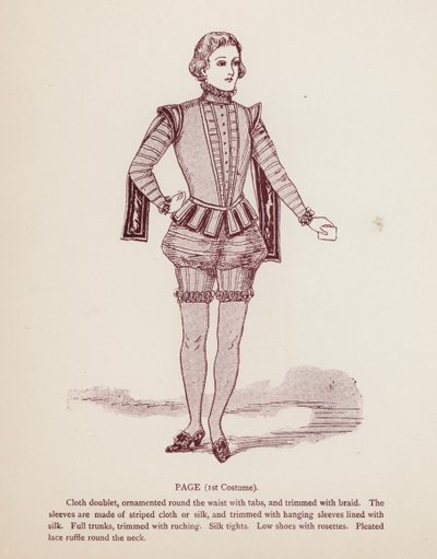 La bisbetica domata di Shakespeare: Paggio da English School