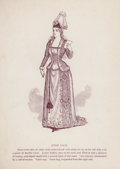 Le allegre comari di Windsor di Shakespeare: Anna Page da English School