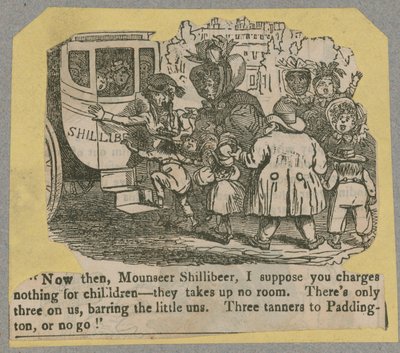 Omnibus di Shillibeer; cartone animato da English School