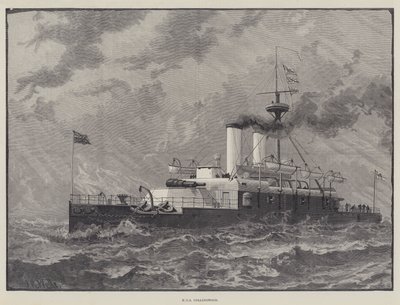 Navi alla Rassegna Navale del Giubileo della Regina (incisione) da English School