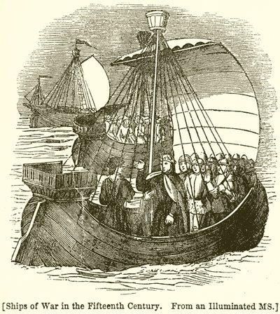 [Navi da Guerra nel XV Secolo] da English School