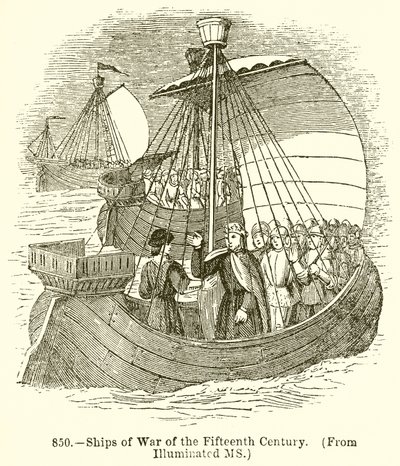 Navi da guerra del XV secolo da English School