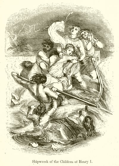 Naufragio dei Figli di Enrico I da English School