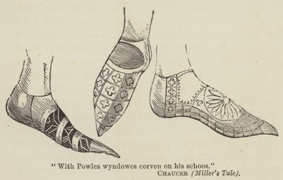 Scarpe (incisione) da English School