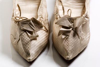 Scarpe, 1790 (seta tessuta) da English School