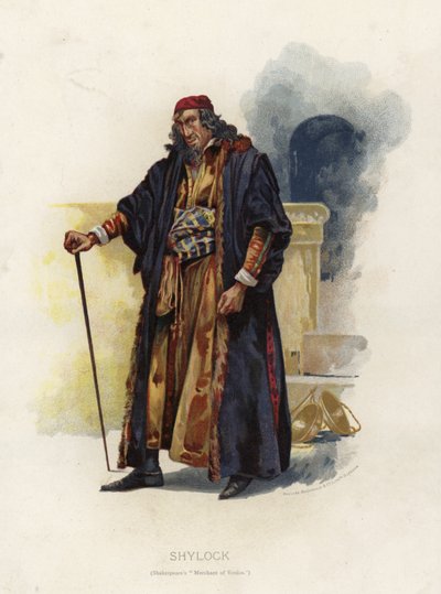 Shylock, da Il mercante di Venezia di Shakespeare da English School