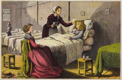 Bambina malata curata in ospedale da English School