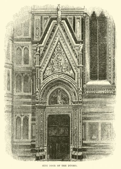 Porta laterale del Duomo da English School