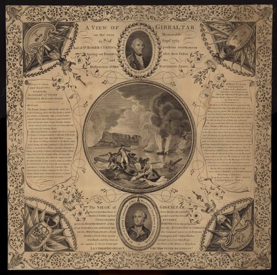 Assedio di Gibilterra, 1779-1783 da English School