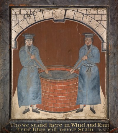 Insegna per la locanda "Blue Boys", fine 1700 da English School