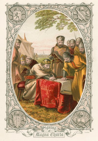 Firma della Magna Carta da English School