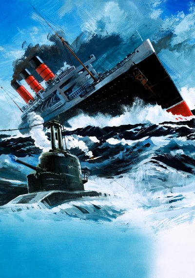 Affondamento del Lusitania da English School