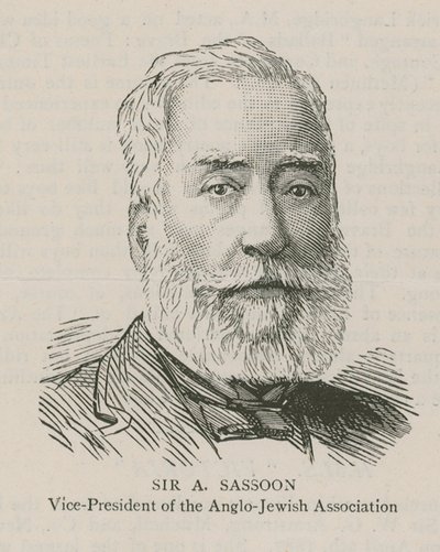Sir A Sassoon, Vicepresidente dell