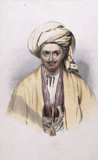 Sir Alexander Burnes (1805-41) da English School