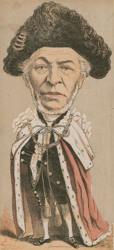 Sir Andrew Lusk, sindaco di Londra 1860 da English School