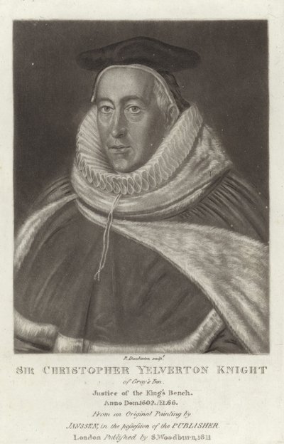 Sir Christopher Yelverton Cavaliere da English School