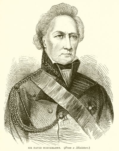 Sir David Ochterlony da English School