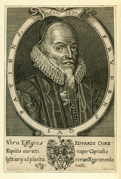 Sir Edward Coke da English School