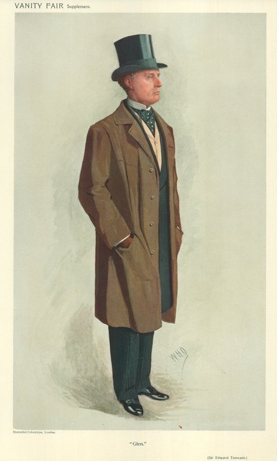 Sir Edward Tennant, Glen, 2 novembre 1910 da English School