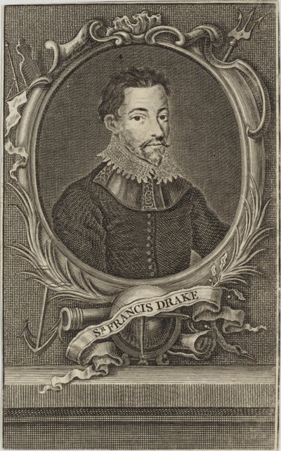 Sir Francis Drake da English School