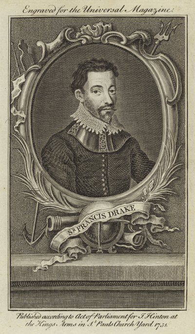 Sir Francis Drake da English School